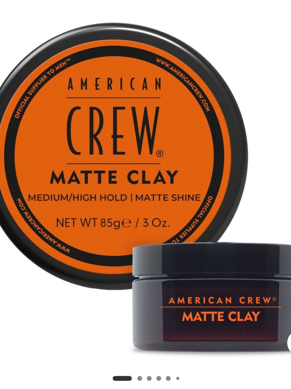 American Crew Hair Pomade -
Matte Clay - 3oz new
